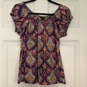 Jcrew factory short sleeve blouse